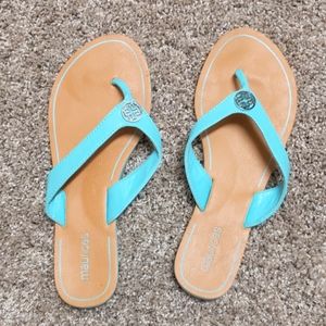Turquoise sandals